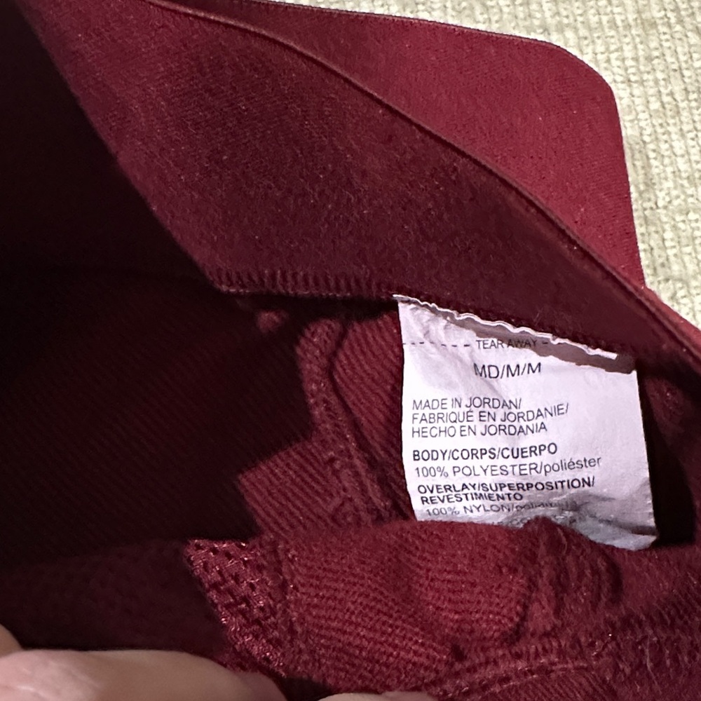 Under Armour Burgundy Athletic Pants - Picture 3 of 5